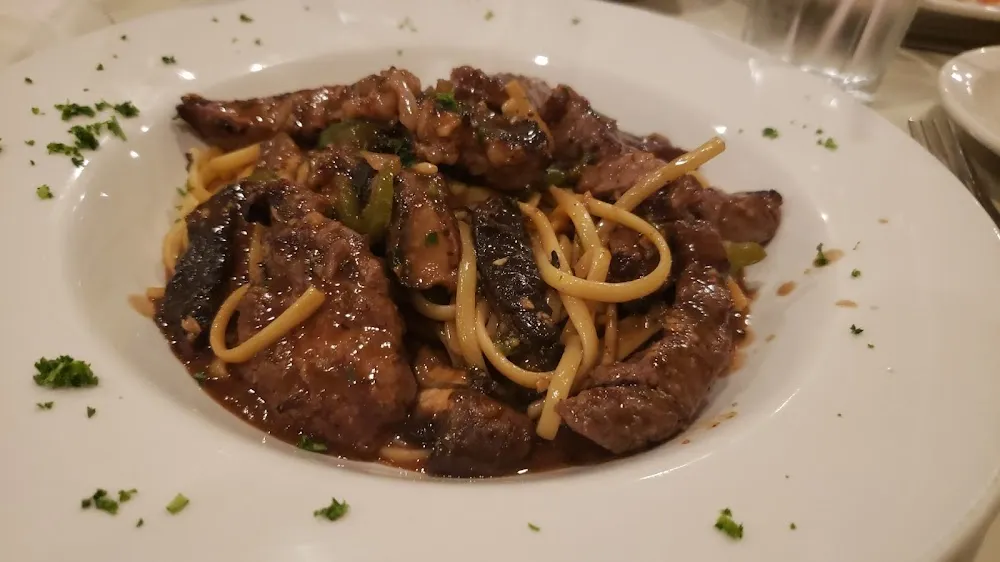 Linguine with Ribeye
